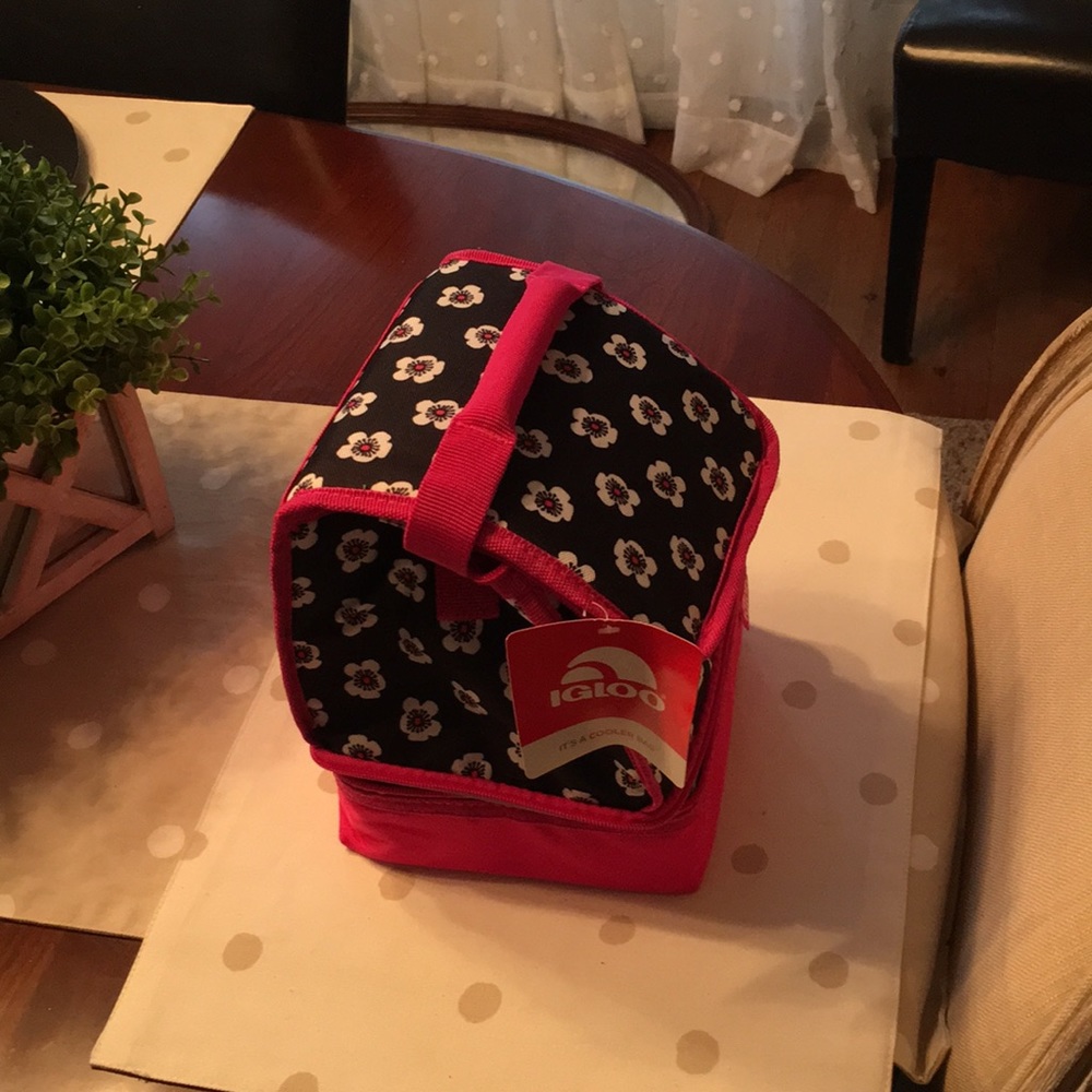 Igloo sandwich keeper lunchbox, NWT, floral - Picture 3 of 5